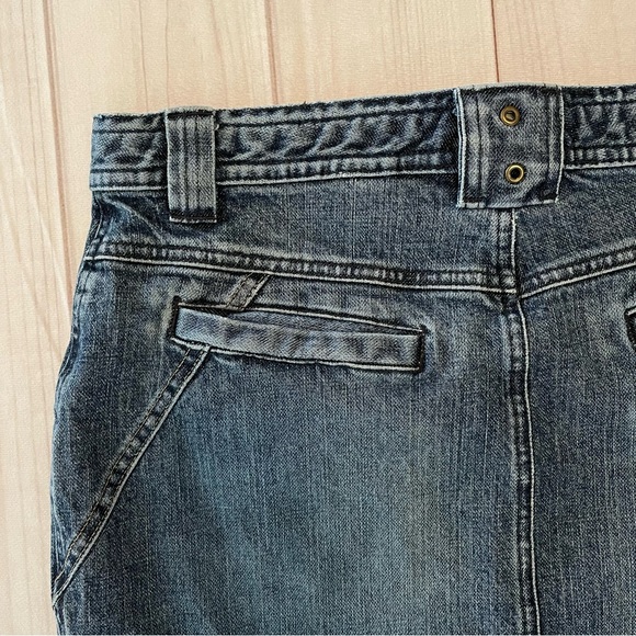 y2k Columbia XCO Denim Skirt Women’s 6 Blue Outdoor Hiking Cabin Classic Active - Picture 8 of 15